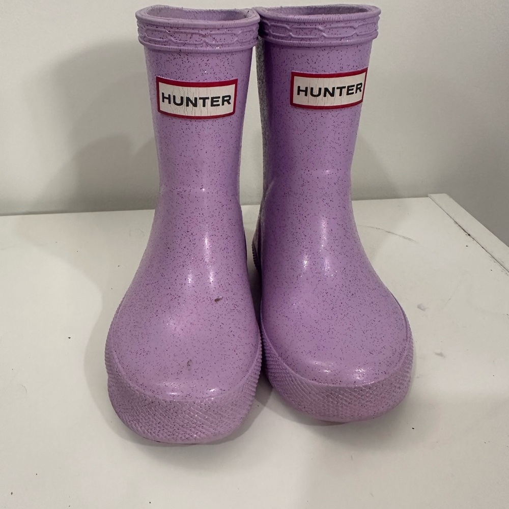 Hunter rain boots toddler girl size 5/6